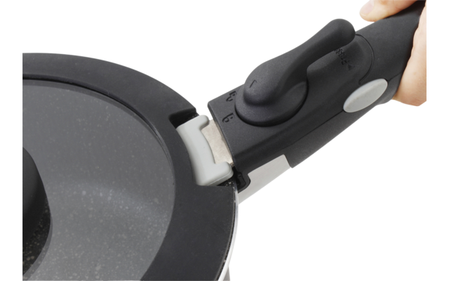 Brunner Academy Mini Kochset mit Pfanne und Töpfen 5-teilig mit Transporttasche