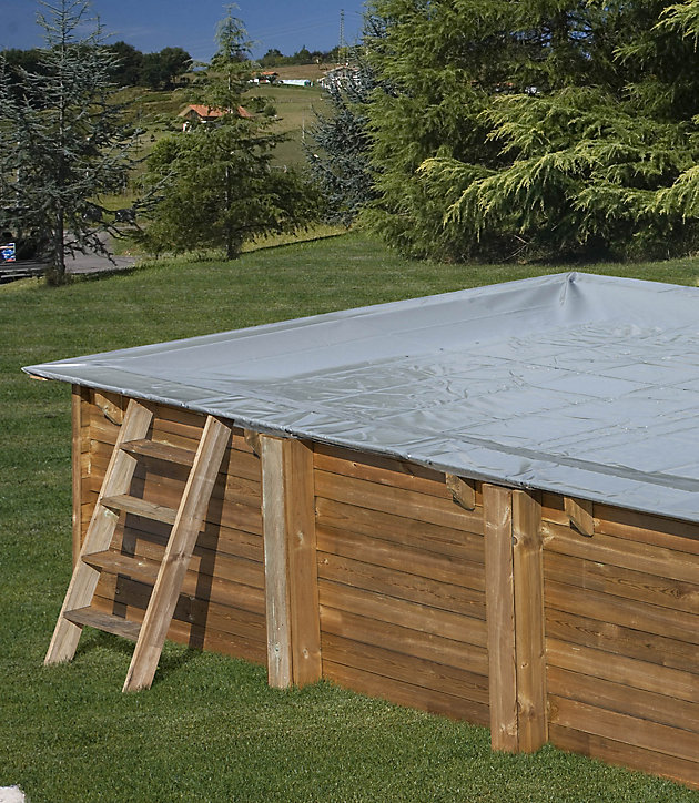 Bâche d'hivernage Sunbay pour piscine Evora 6,20 x 4,20 m