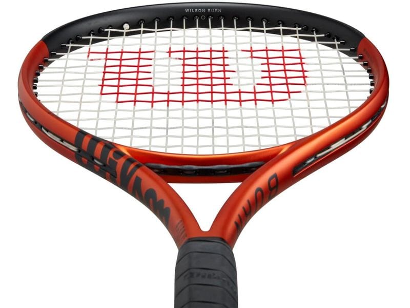 Wilson Tennisracket Burn 100ULS V5.0 Orange/Schwarz Tennisschläger