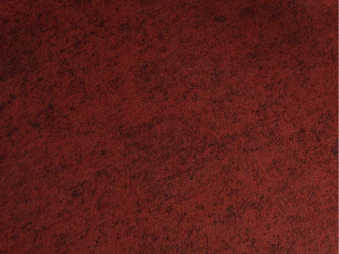 Fauteuil en velours rouge MONESI de Pascal Morabito