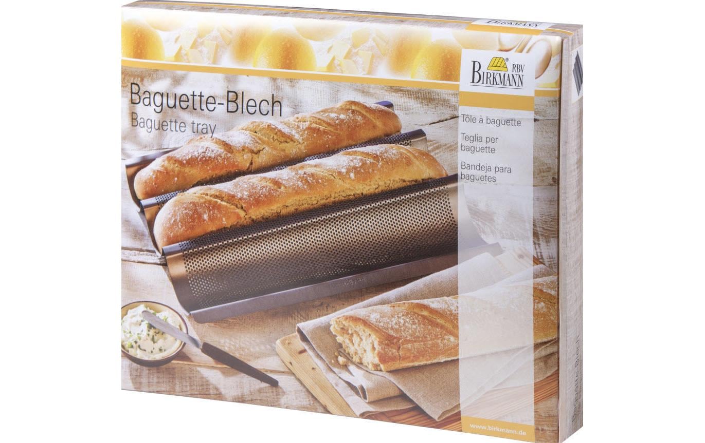 Brot-Backform Laib & Seele BaguetteFür 3 Baguettes von 250 bis 300 g