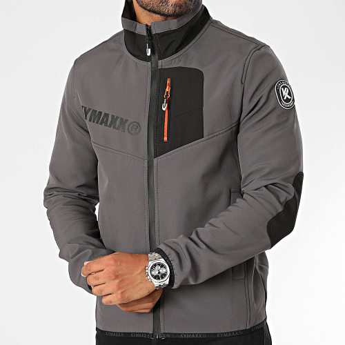 Veste Zippée Gris