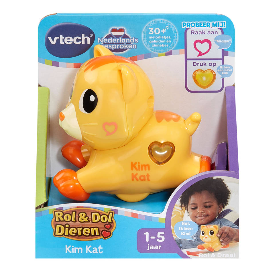 VTech Rol & Dol Dieren Kim Kat