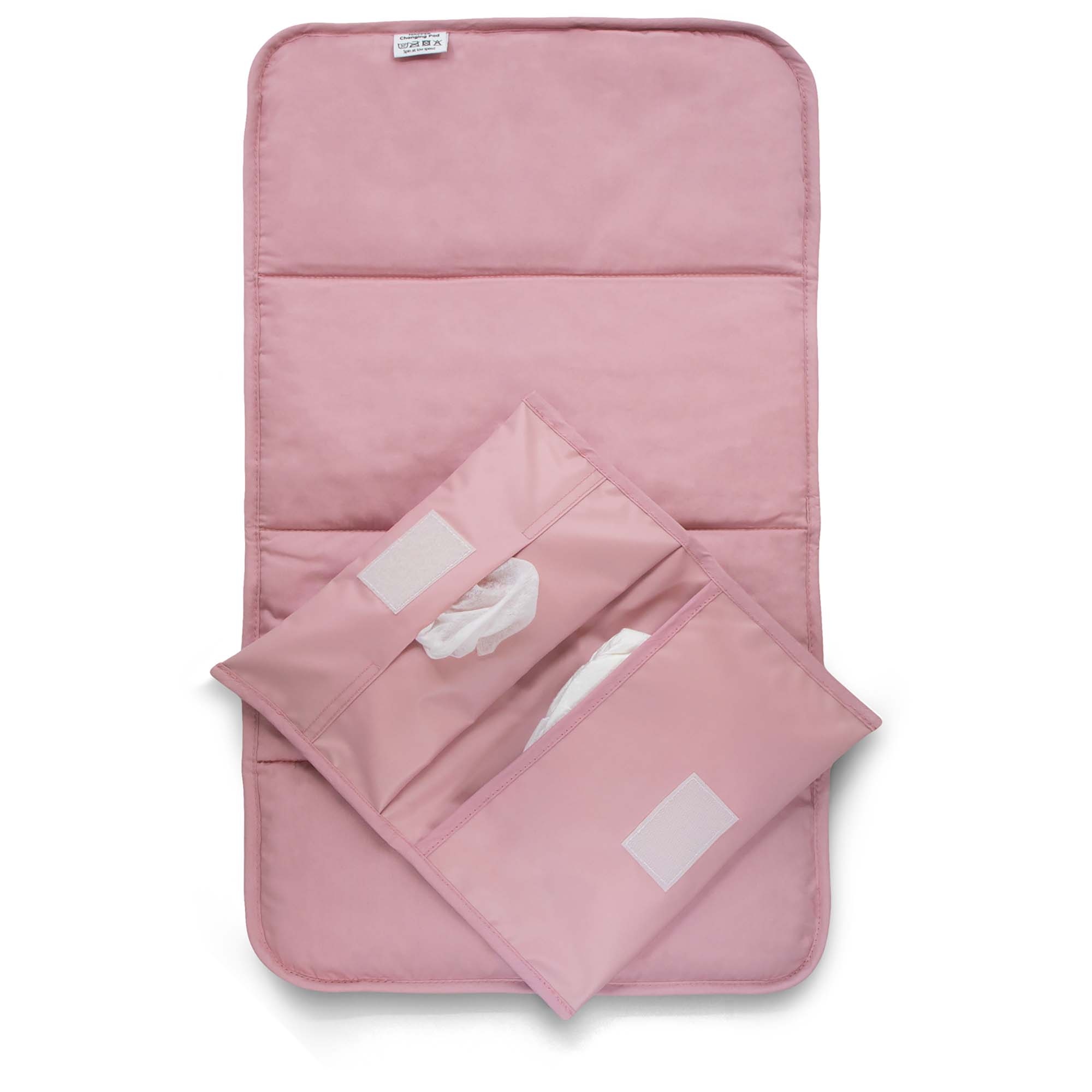 KipKep verschoningsmatje+luieretui combiset Mauve