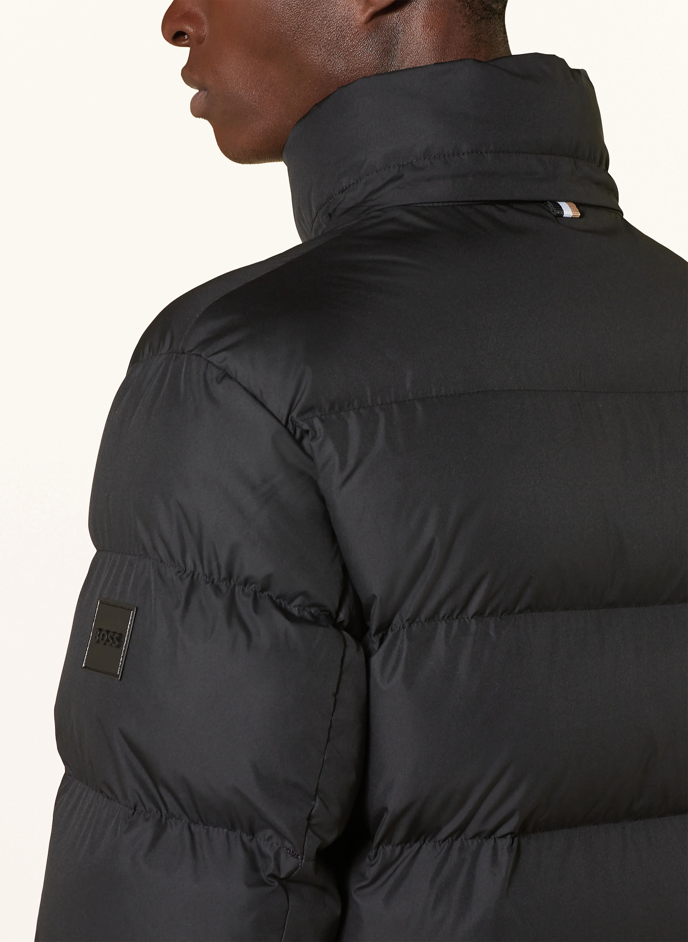 BOSS Steppjacke CORBINIAN mit abnehmbarer Kapuze
