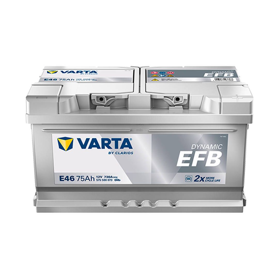 Varta E46 Dynamic EFB 575500073d842 Autobatterie 75Ah