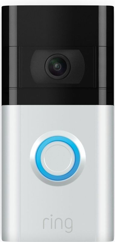 Ring - Video Deurbel 3 - Batterij - Zilver - 1080p HD-video