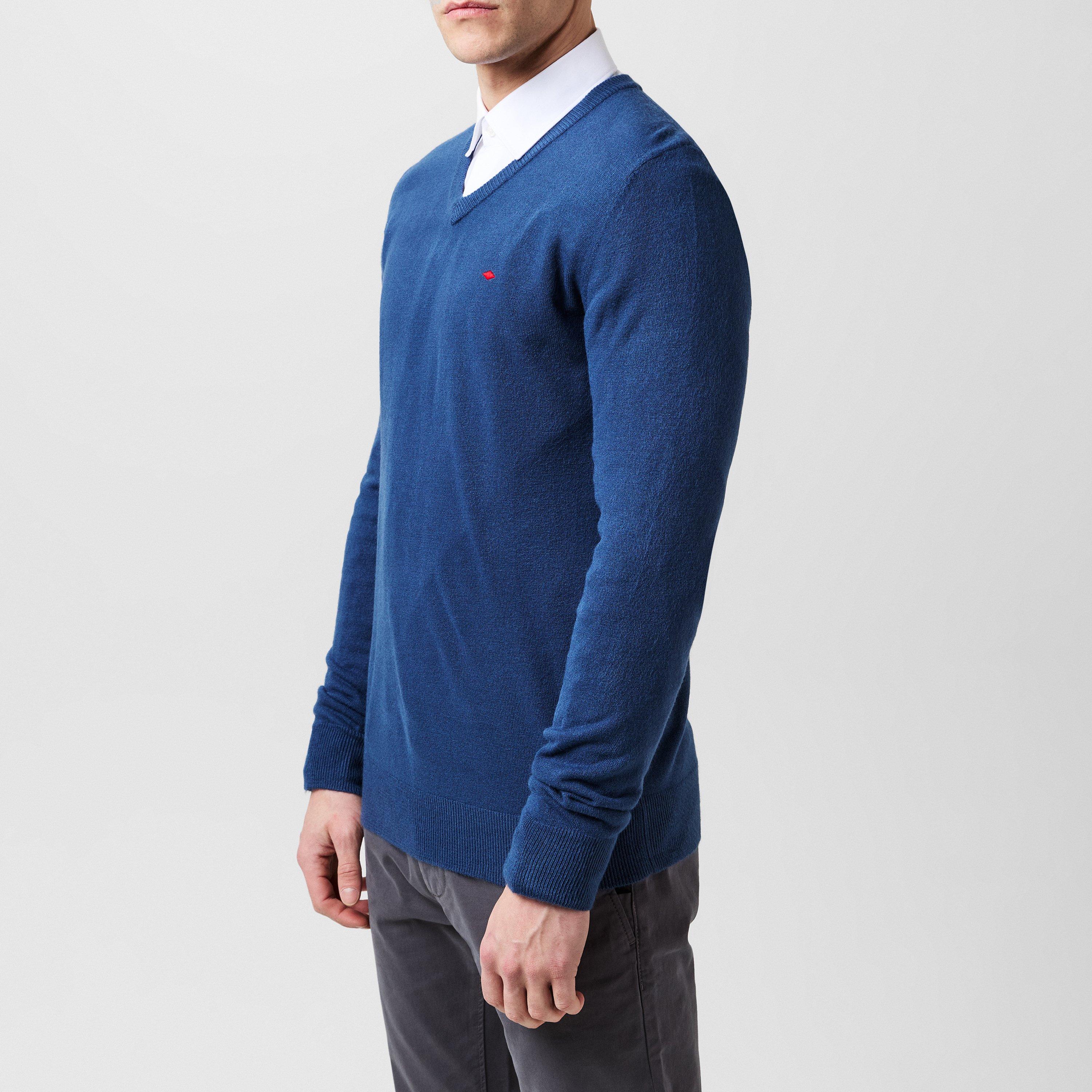 Lee Cooper Long sleeve V Neck Jumper