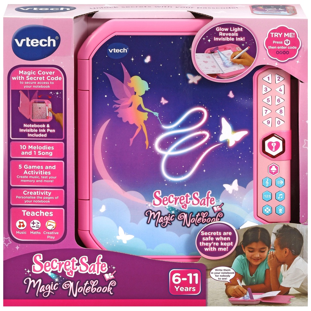 VTech Geheimer Safe Magisches Notizbuch