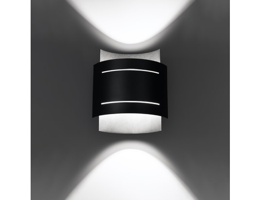 SOLLUX LIGHTING - Applique hestia noir