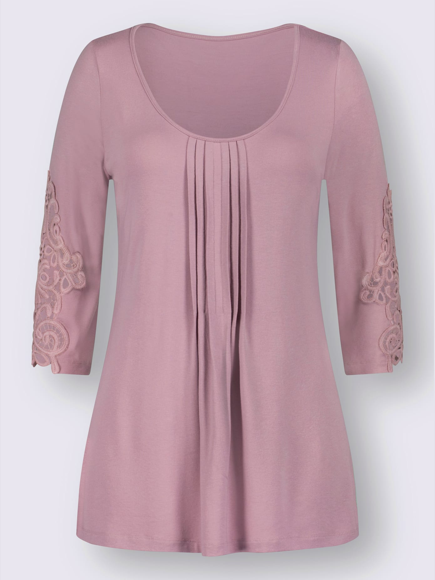 T-shirt en dentelle viscose
