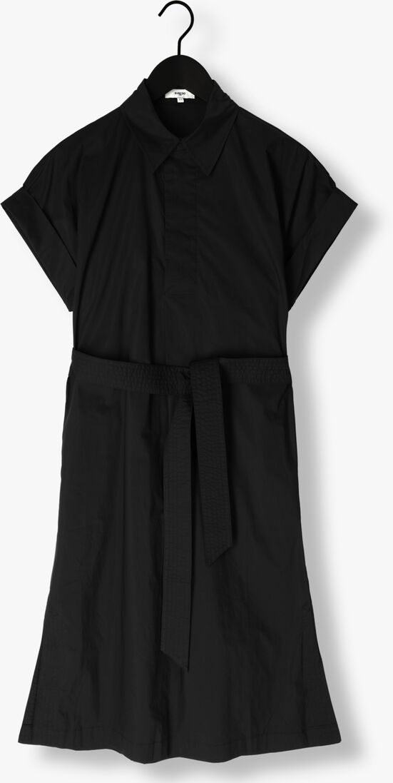 SUNCOO zwarte suncoo midi jurk clodie