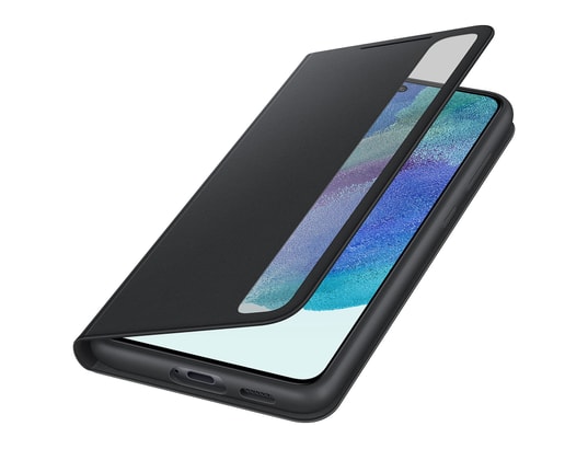 BIGBEN - Coque smartphone EF-ZG990CB Folio Noir Galaxy S21FE Clear View