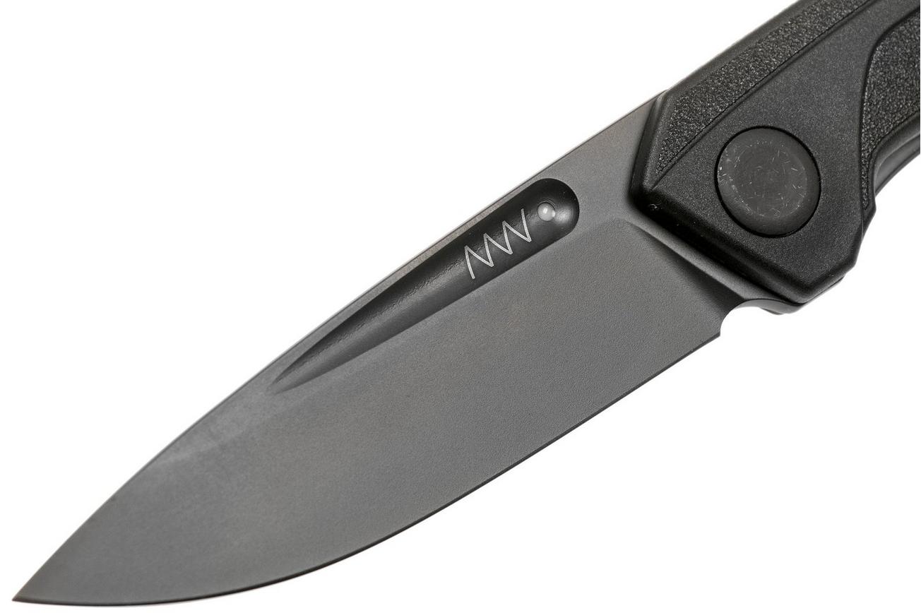 ANV Knives Z200 Sleipner, Black DLC, GRN, Linerlock Z200-040 zakmes