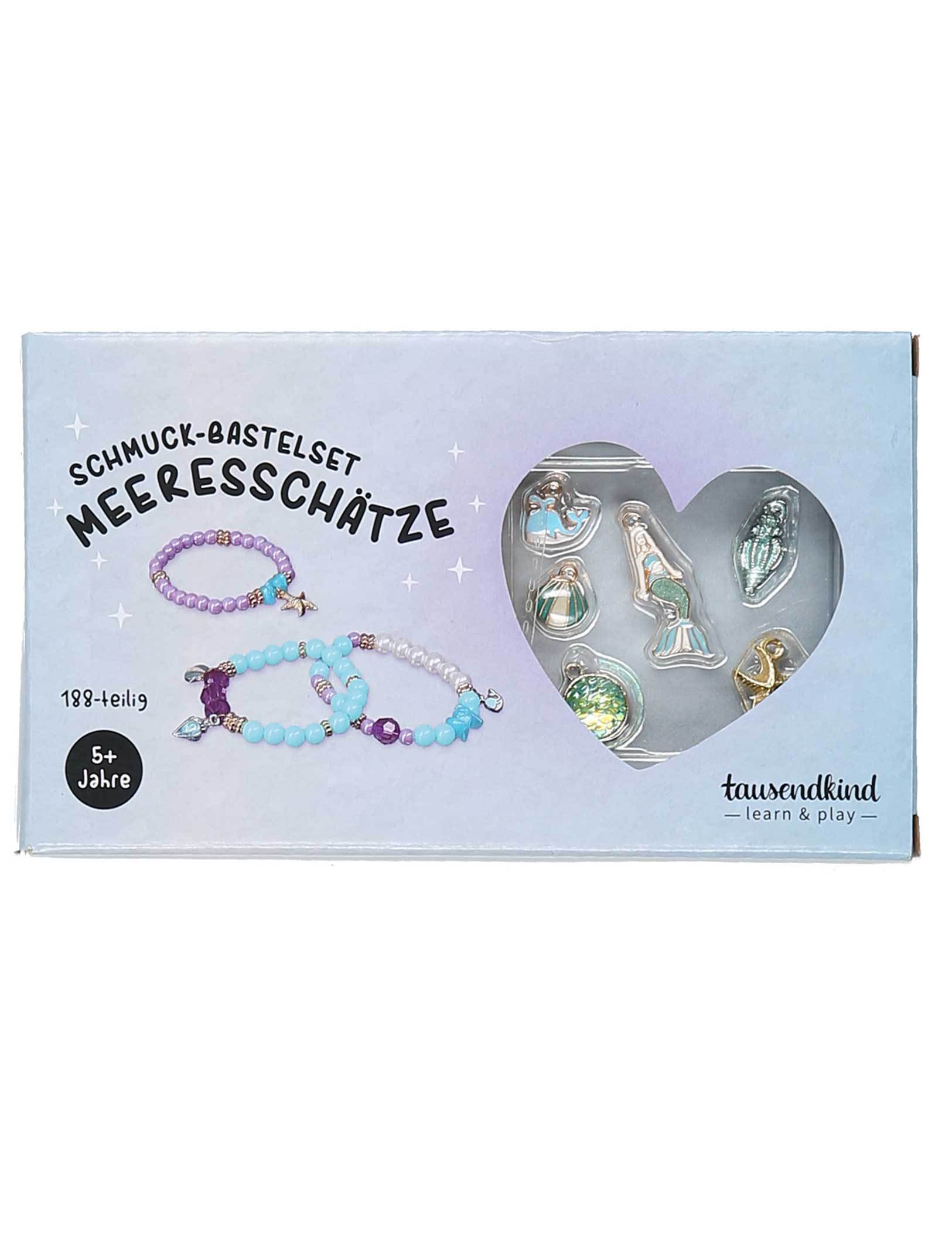 Schmuck-Bastelset MEERESSCHÄTZE 188-teilig