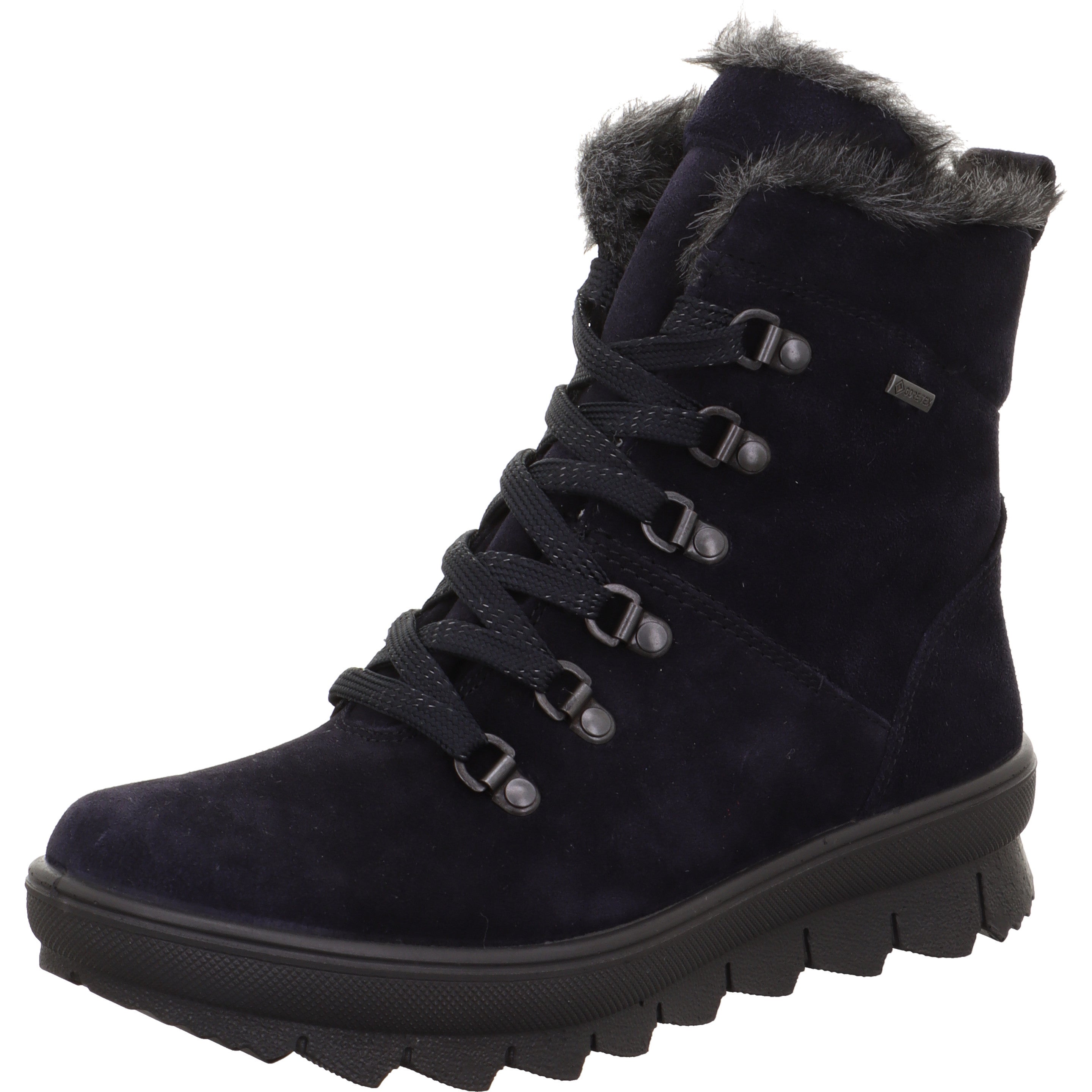 legero NOVARA Damen  Schnürboots mit Schnürung - Farbe: Oceano - Größe: 7