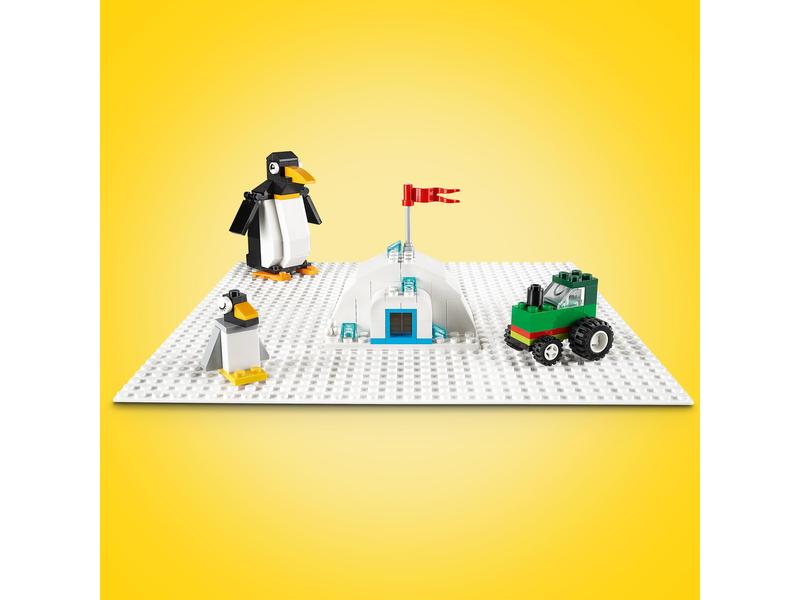 LEGO® Classic Weisse Bauplatte 11026 Bodenplatte zum Bauen, Spielen und Ausstellen!