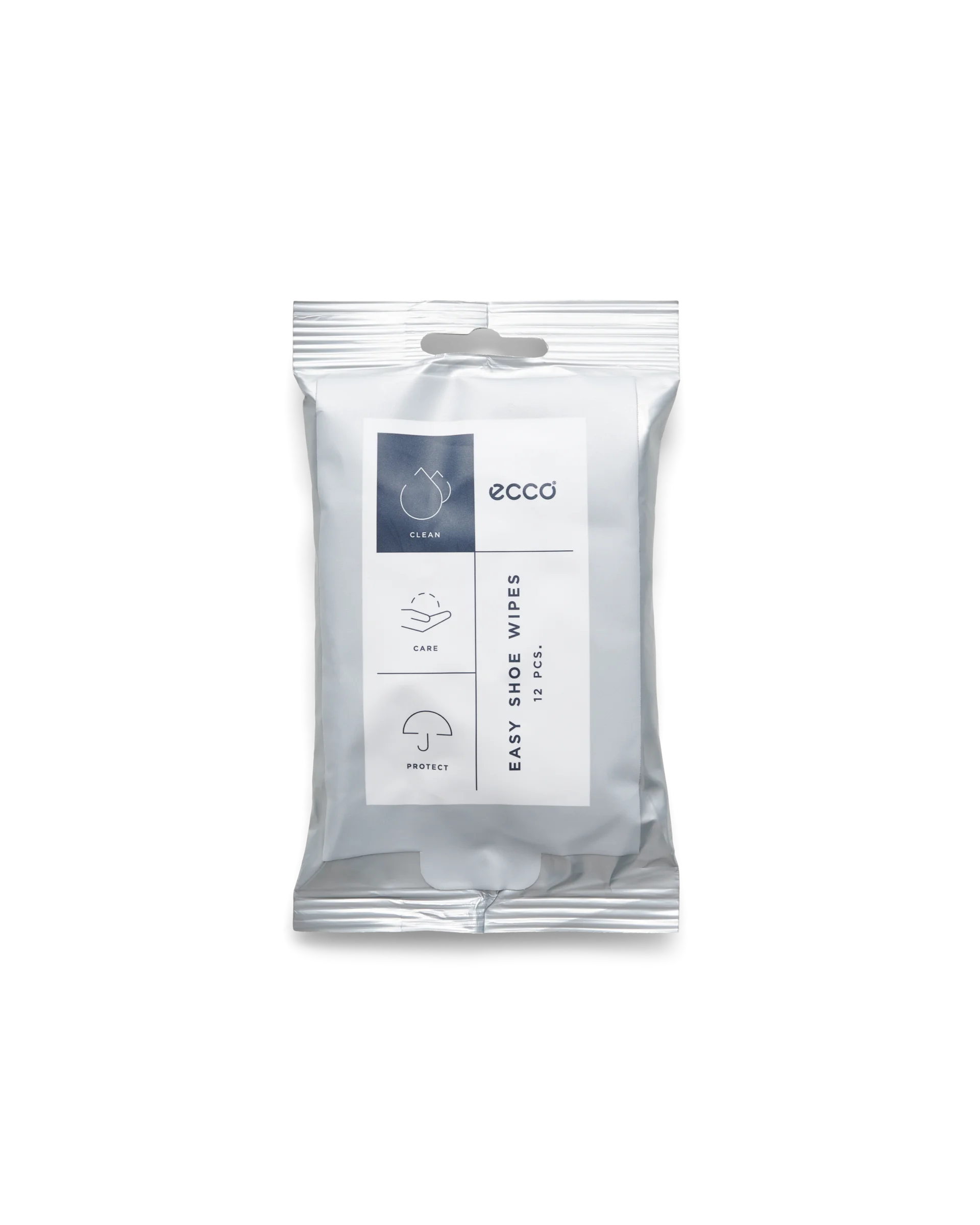 ECCO Easy Shoe Wipes Schuhputztücher Transparent 12 pcs
