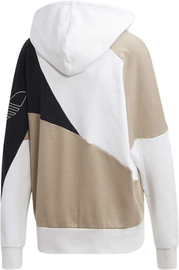 adidas Colorblock hættetrøje Hvid