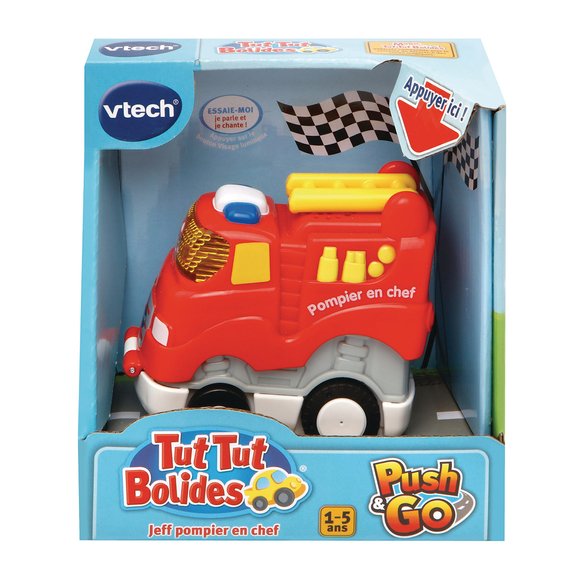 Véhicule Push & Go Tut Tut Bolides