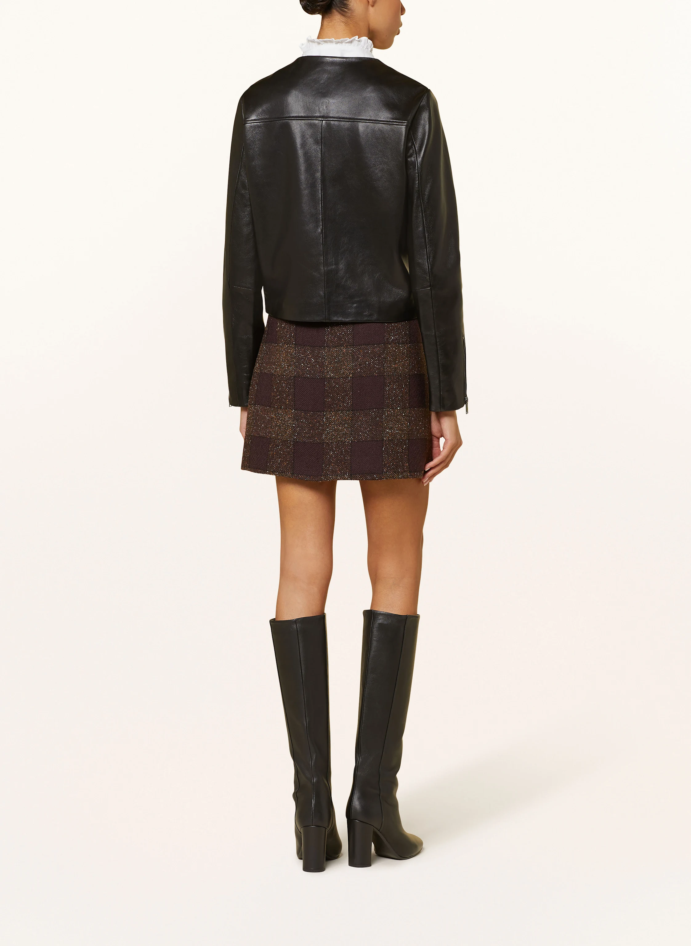CLAUDIE PIERLOT Lederjacke