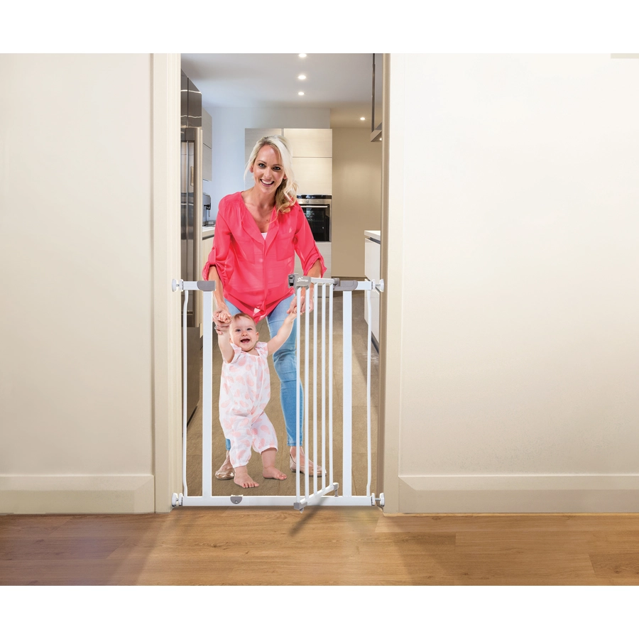 Dreambaby® Türschutzgitter Ava Slimline, Weiß