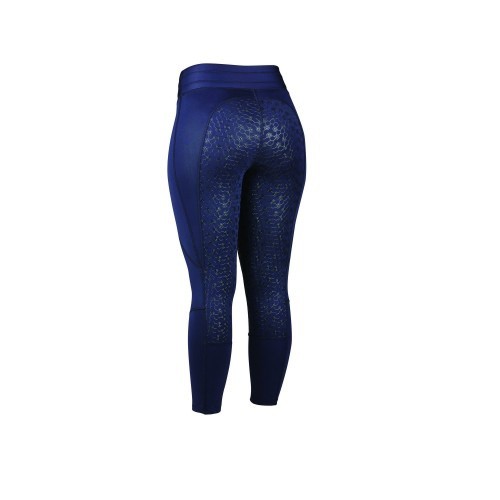 Calça legging de compressão Performance na cor azul marinho