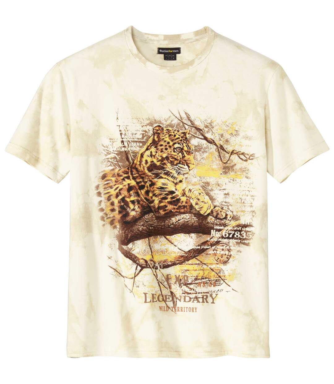 Tee-shirt Tie et Dye Panthère