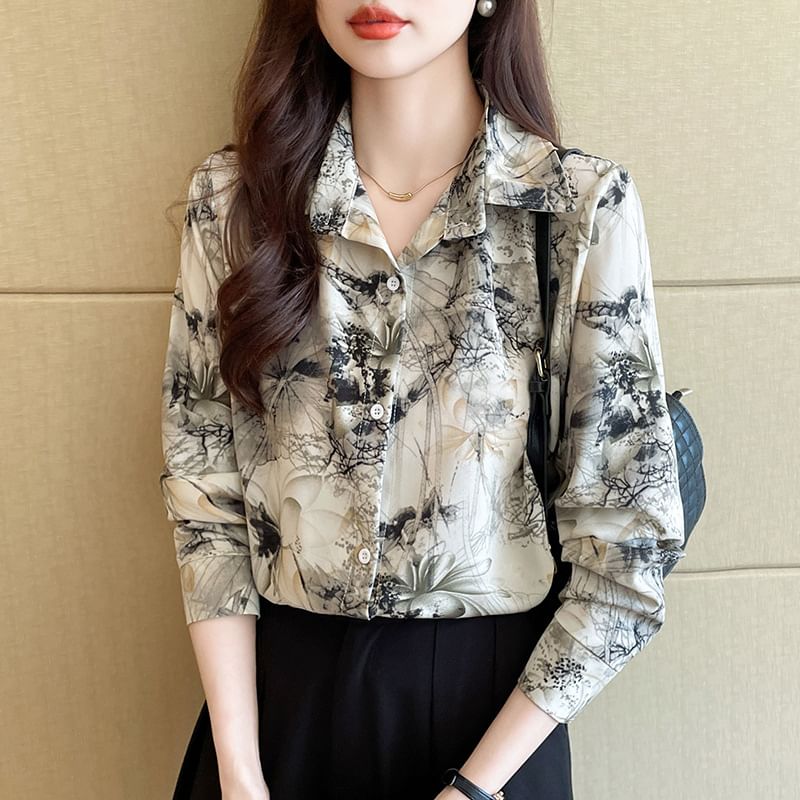 Sienne - Bloemenshirt