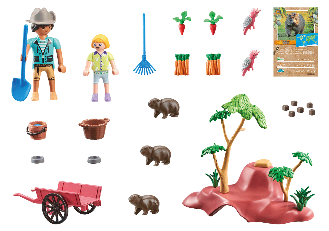 Playmobil - Wombat Shelter (71625)