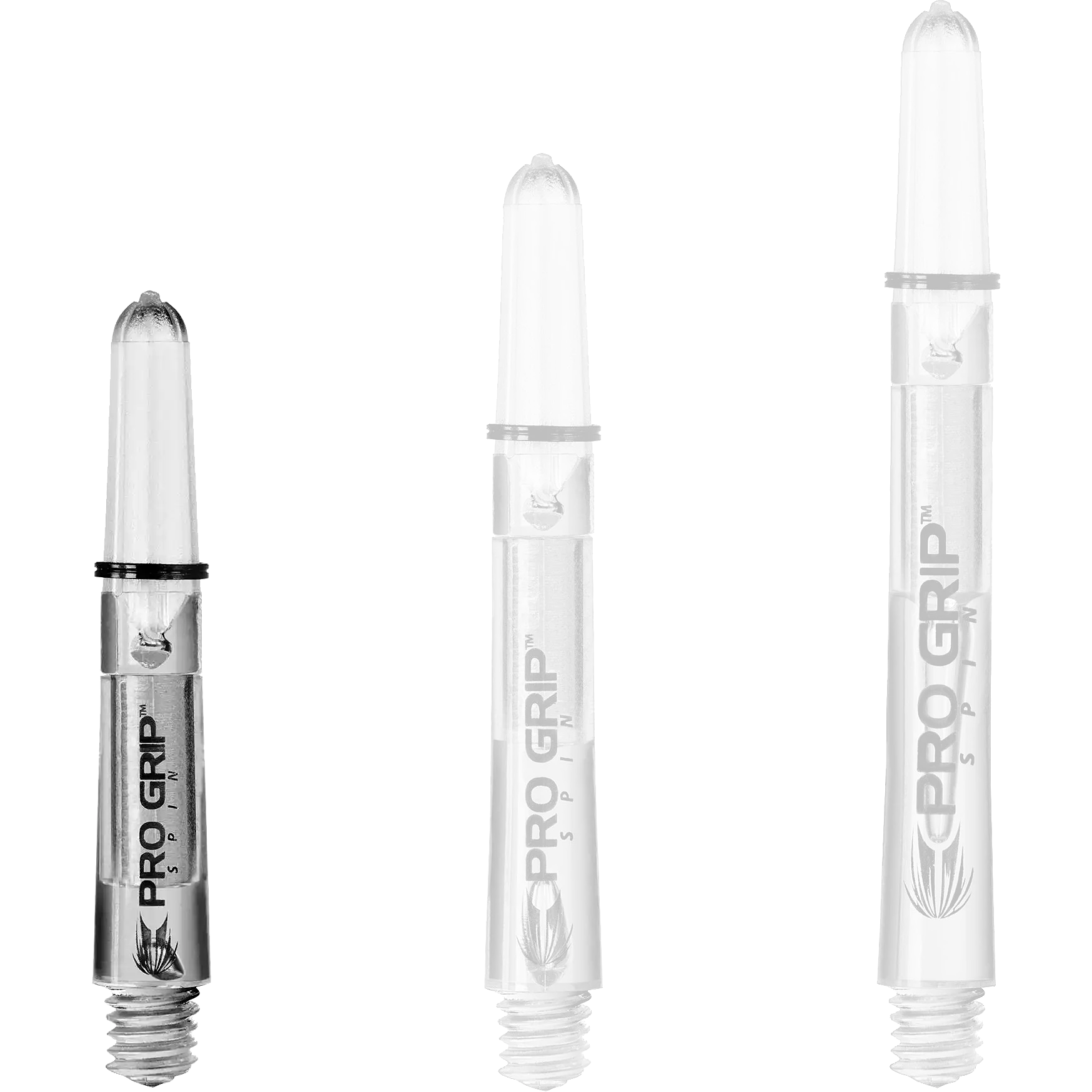 Target - Pro Grip Spin Shaft 3er Set - Transparent