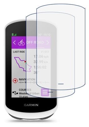 Lot de 2 écrans de protection pour Garmin Edge Explore 2