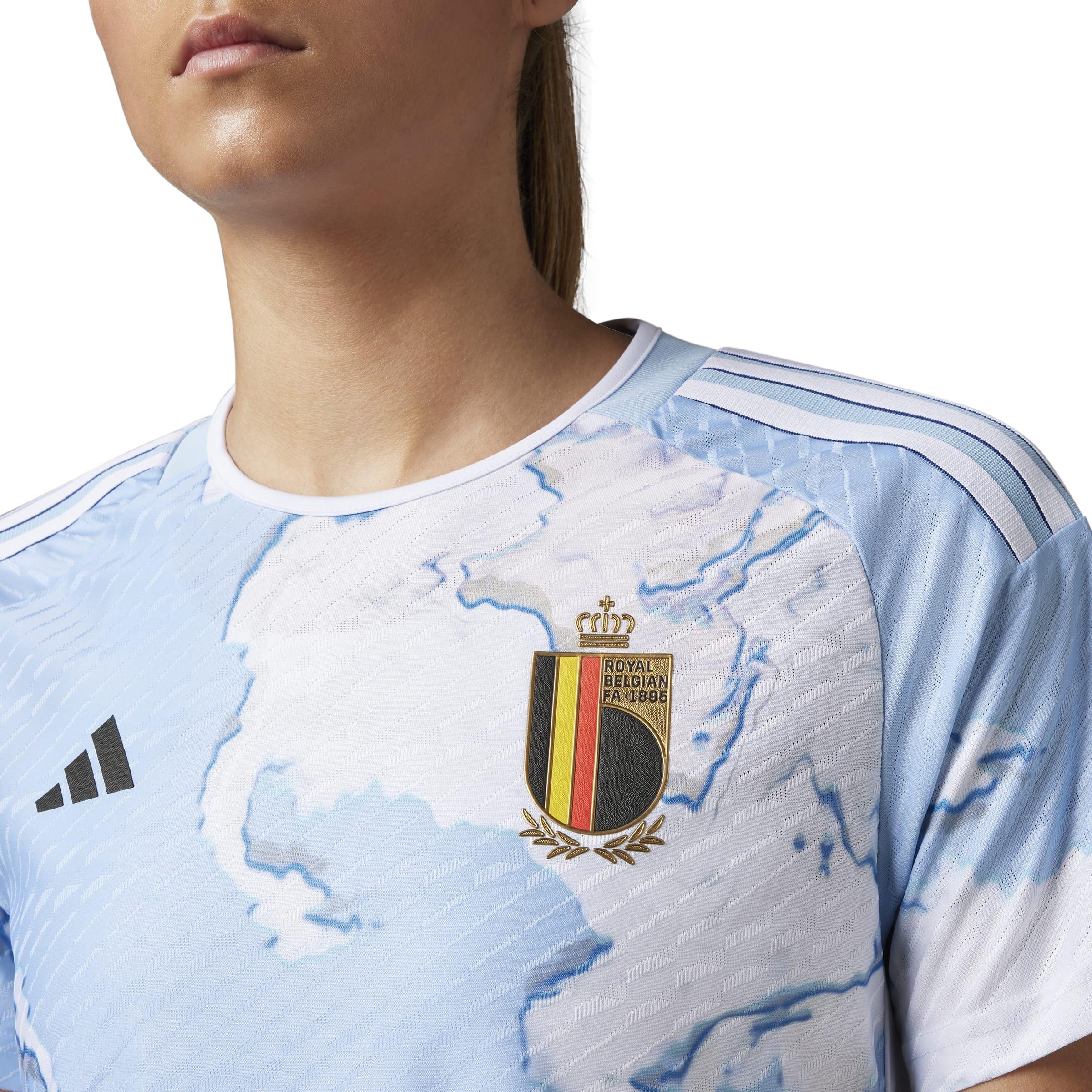 adidas Belgium Authentic Away Shirt 2023 Womens