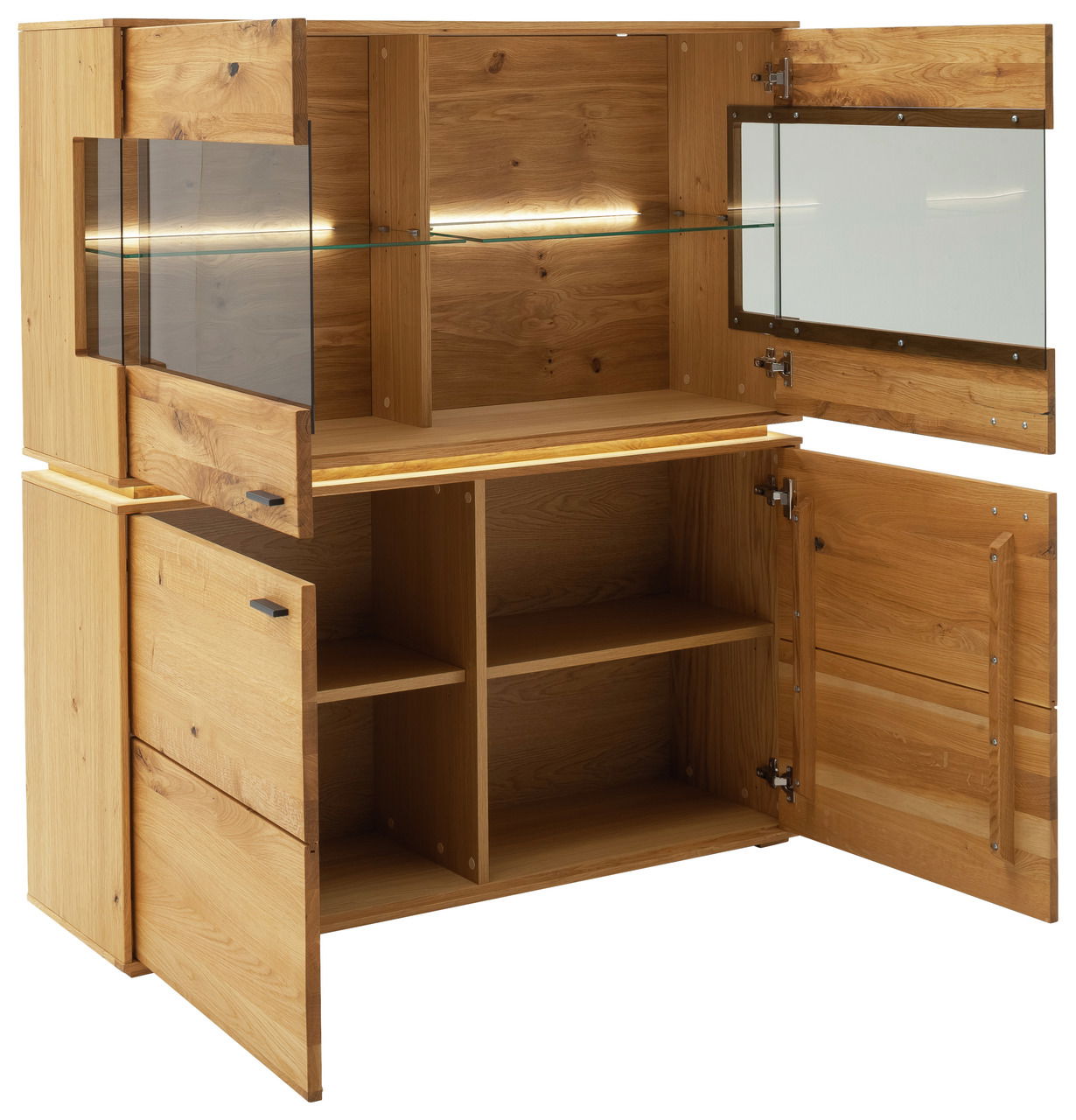 Zurbrüggen Highboard mit Beleuchtung COMO