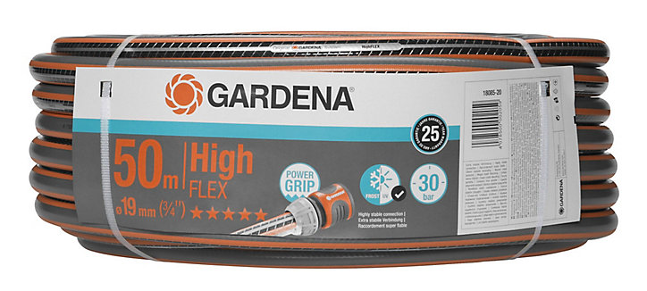 Tuyau d'arrosage Gardena Highflex ø19 mm L.50 m