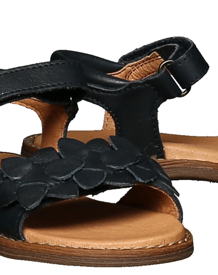 Sandalen LISCE mit Klettverschluss in dunkelblau