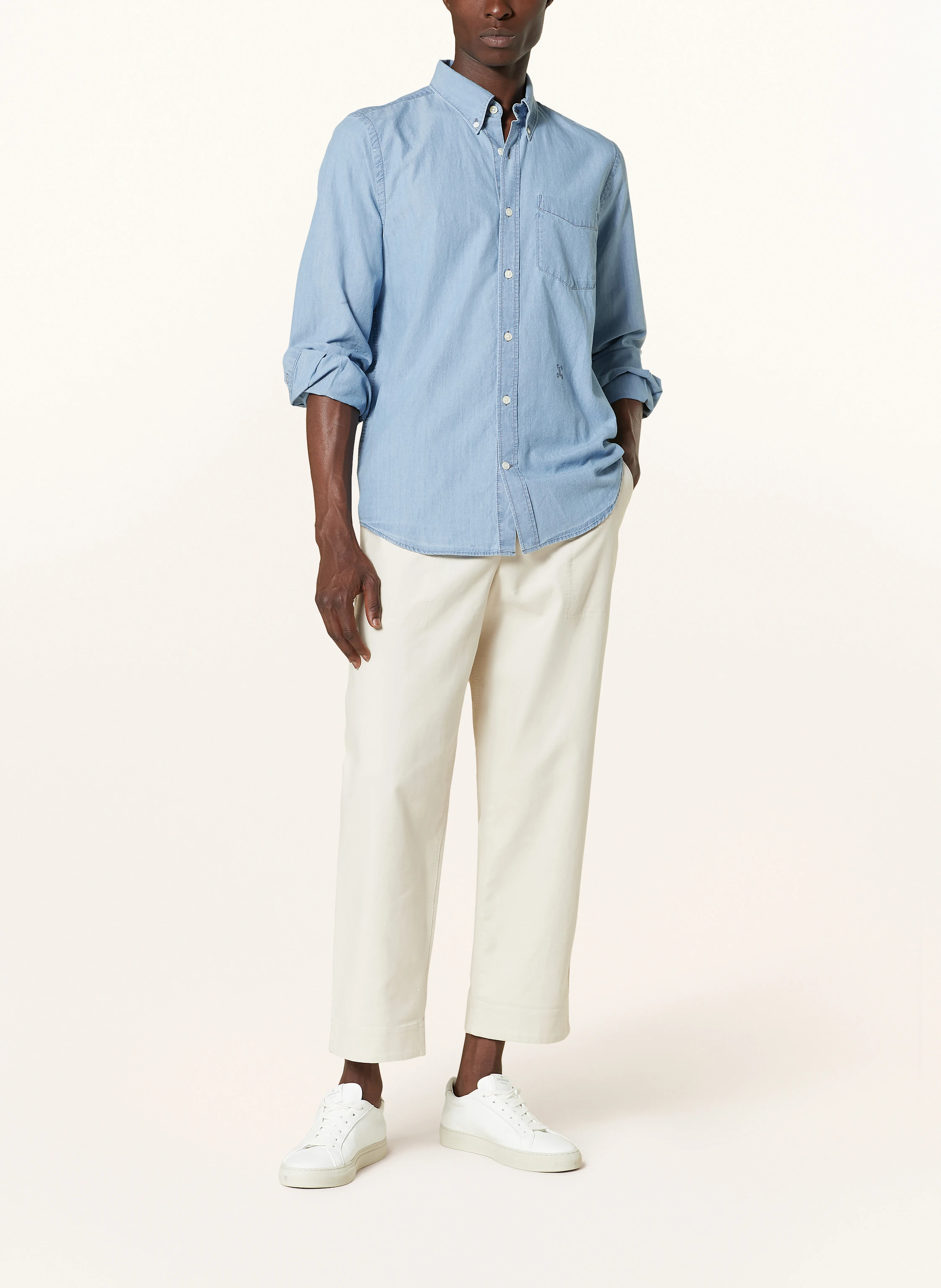 CLOSED Hemd Comfort Fit in Jeansoptik