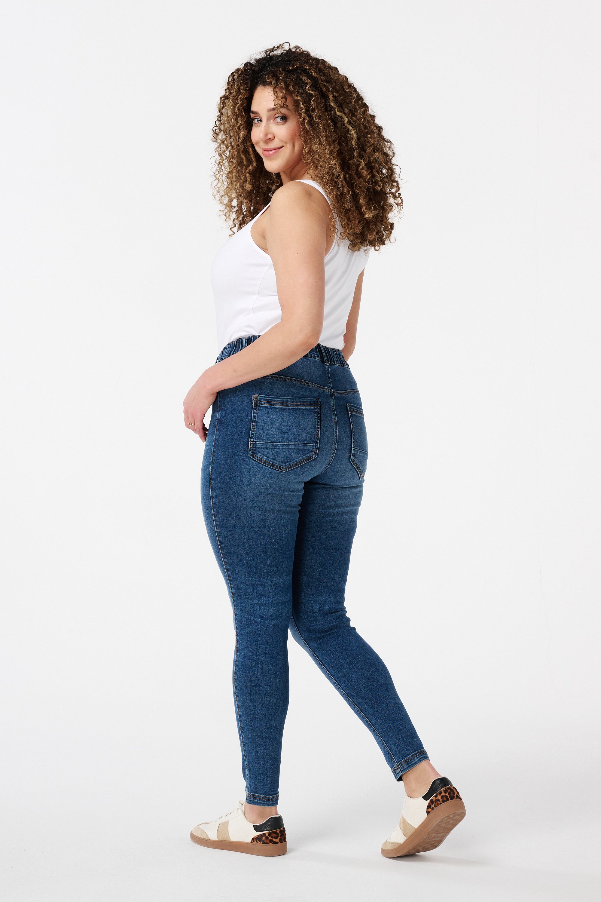 Skinny leg tregging Dark Denim