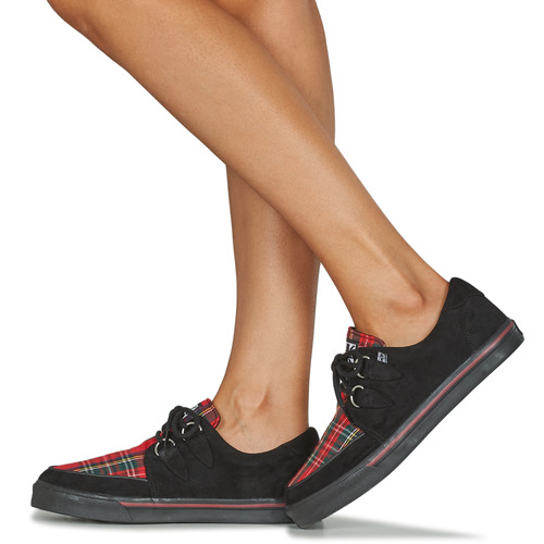 TUK - CREEPER SNEAKER - Noir / Tartan