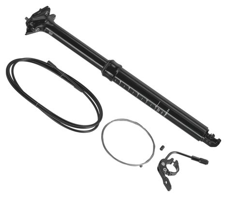 Tige de Selle Télescopique Syncros Duncan Dropper 2.0 Passage Interne Noir (Avec Commande)