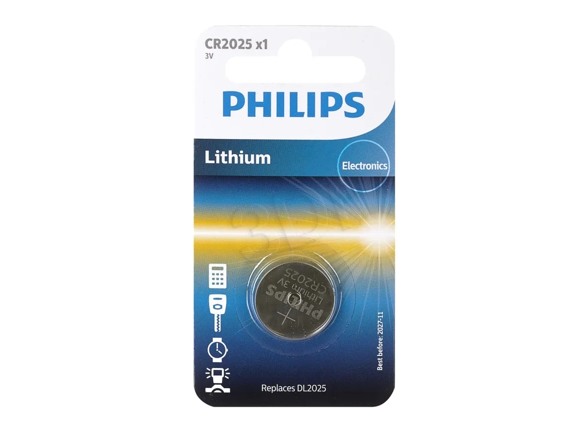 Philips CR2025 - Batteri CR2025 - Li - 148 mAh