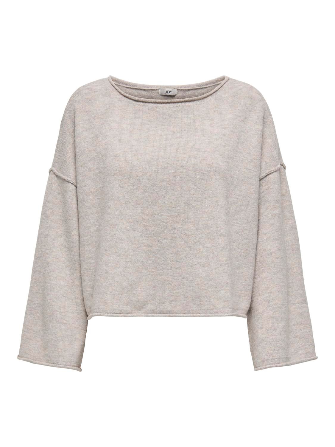 JDYRUE Strickpullover Chateau Gray