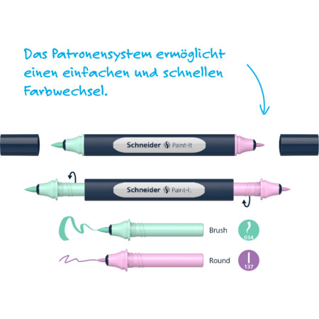 Schneider Paint-It 040 Twinmarker Set 2 (27teilig) Twinmarker