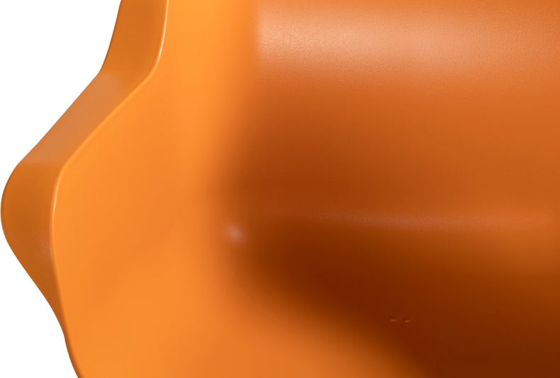 Hartman kuipstoel Sophie Studio oranje / zwart
