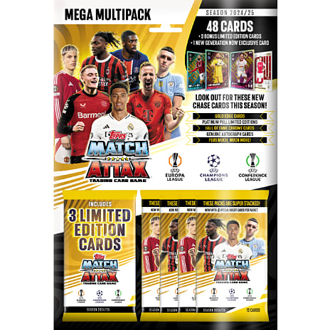 Match attax champions league mega multi-pack