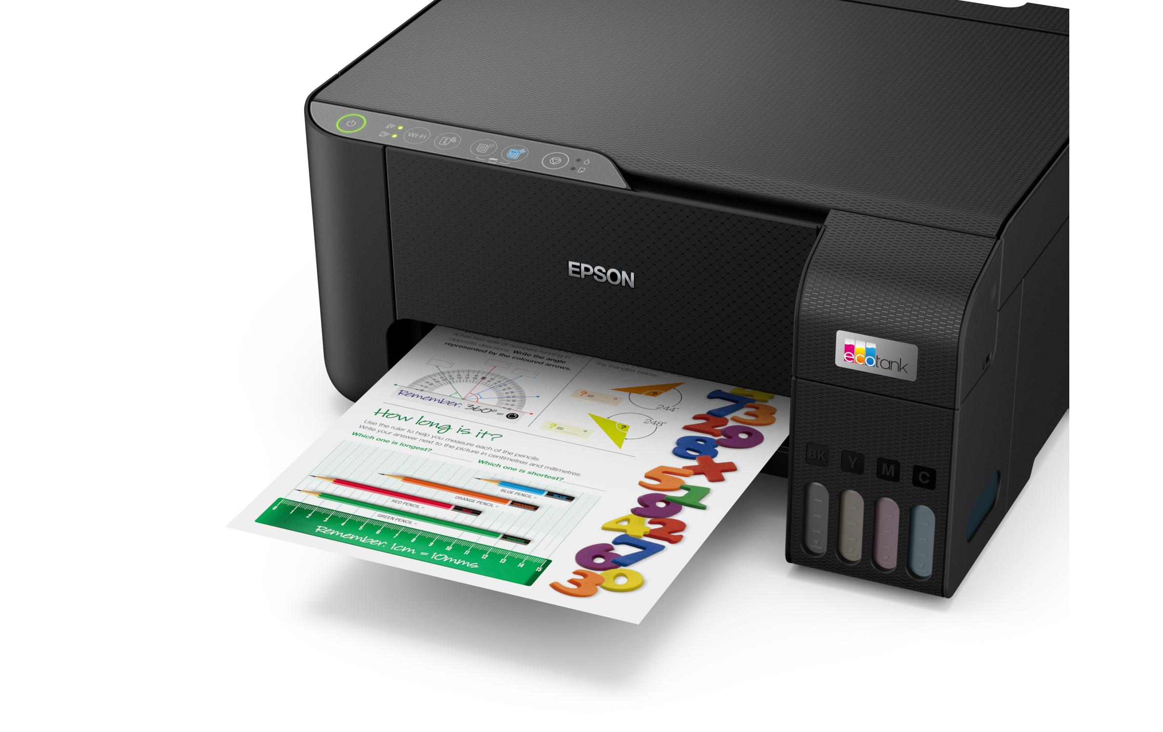 Multifunktionsdrucker Ecotank ET-2860<br>Tintenstrahl-Multifunktionsdrucker mit «EcoTank»-Nachfüllsystem