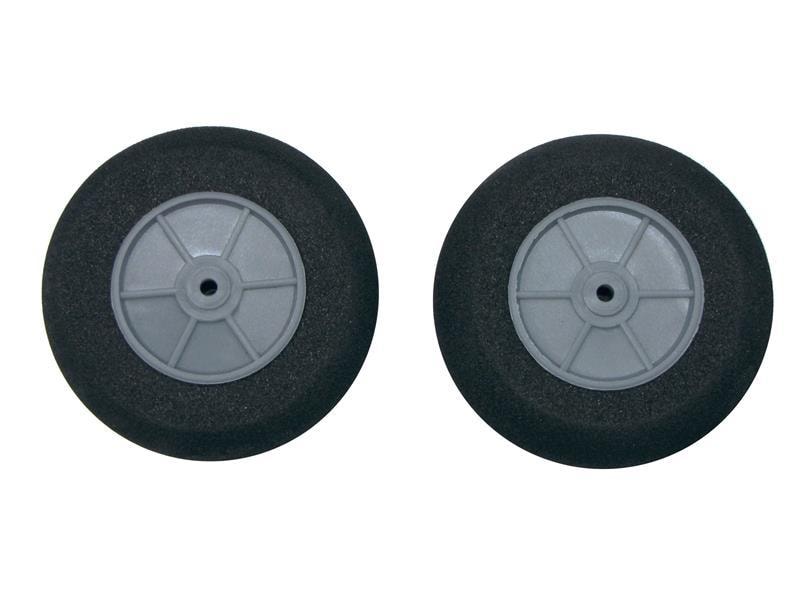 OEM Moosgummi Super Leichtrad 60 mm, 2 Stück Räder für Modellflugzeuge