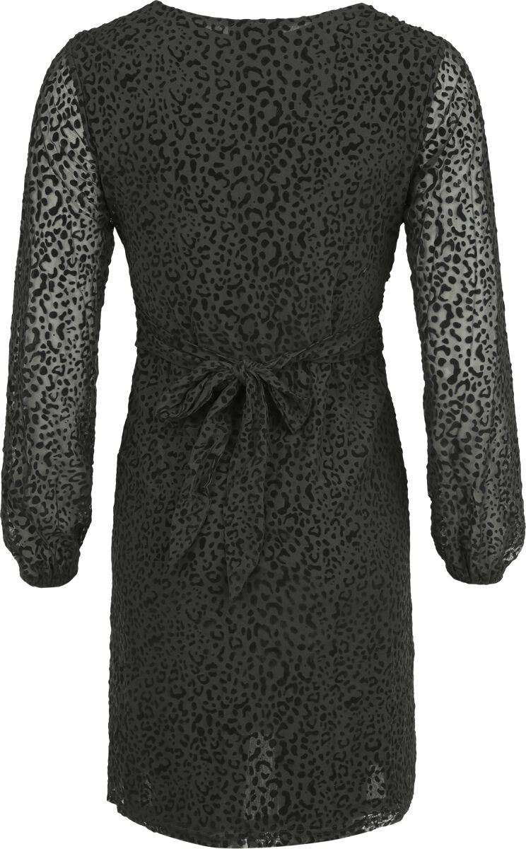 Robe Courte Velours Léopard | QED London Robe courte