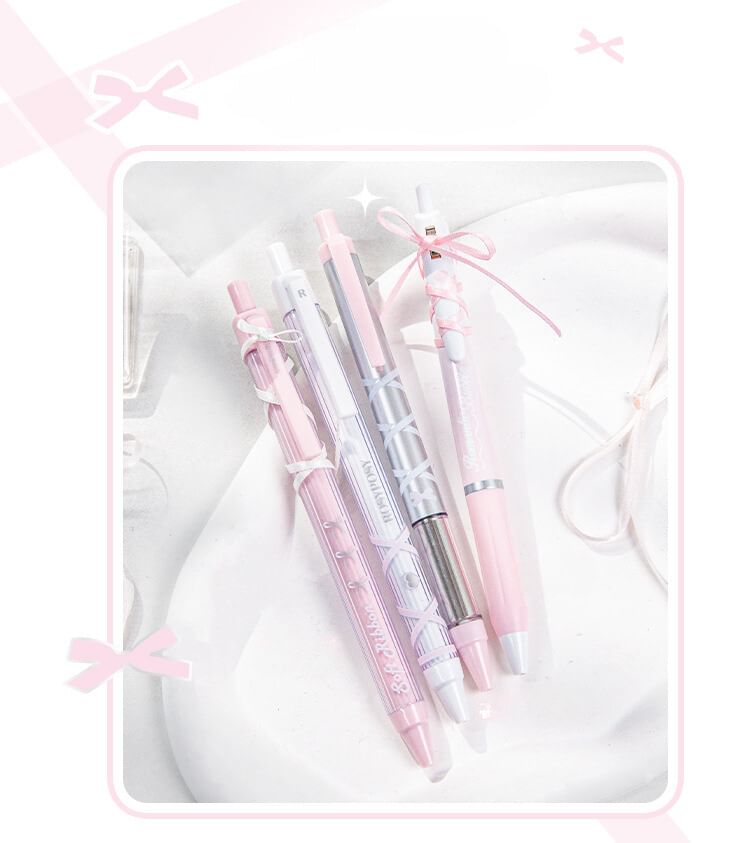 Miumi - Set van 4: Lintpen - 0,5 mm (verschillende ontwerpen)