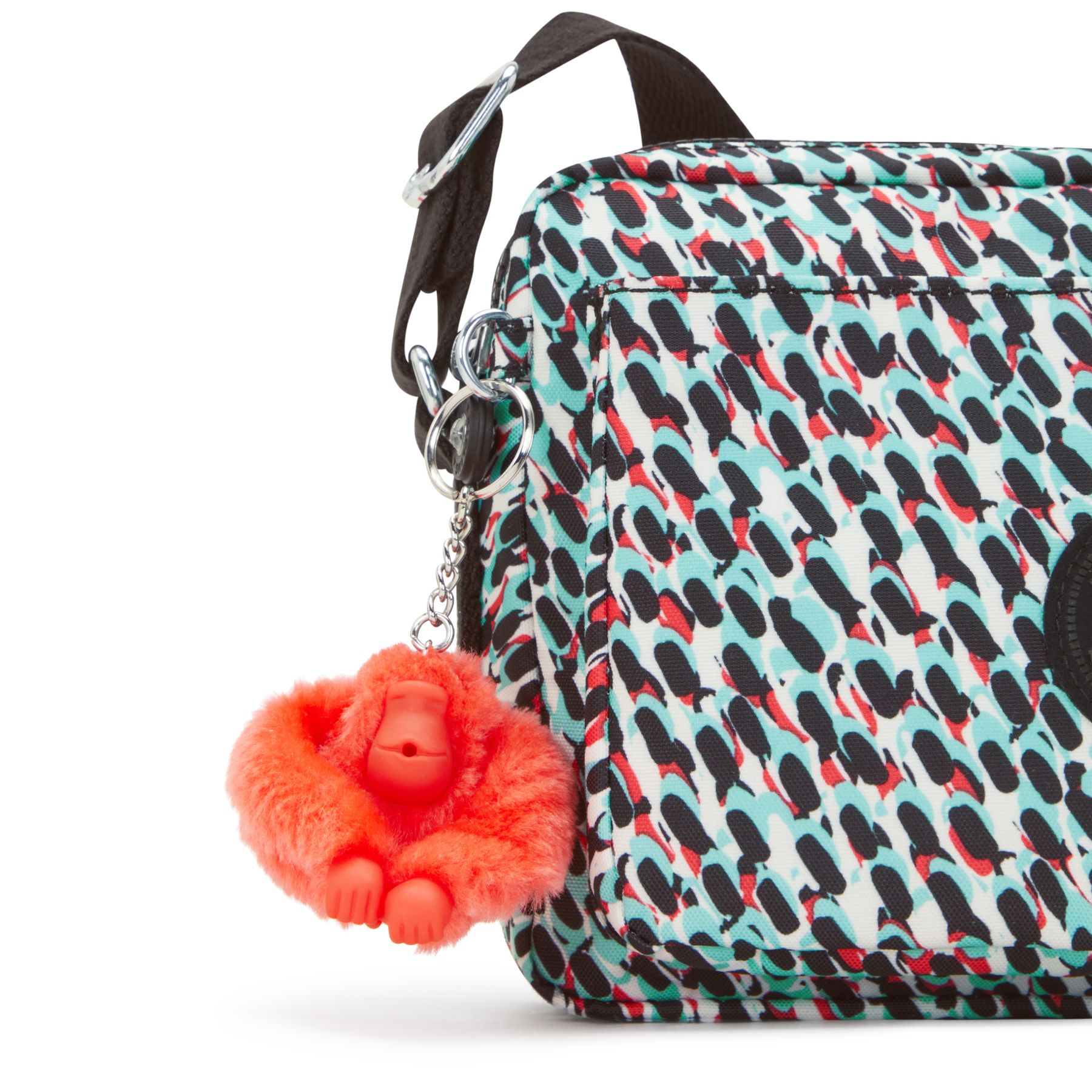 ABANU M Sac à Bandoulière de Taille Moyenne avec Sangle Réglable - Abstract Print